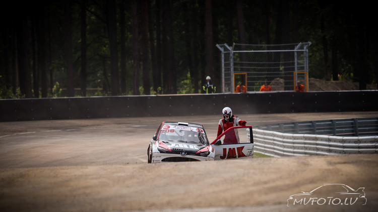 NEZ rallijkrosa 2. posms Biķernieku trasē (Mārtiņš Vanags)