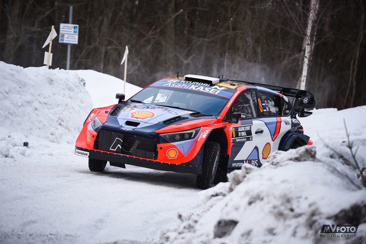 Zviedrijas WRC 1.diena