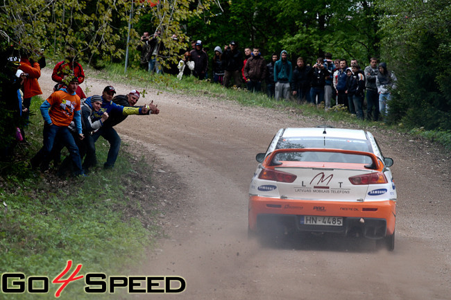 Rally Talsi 2012 1.diena