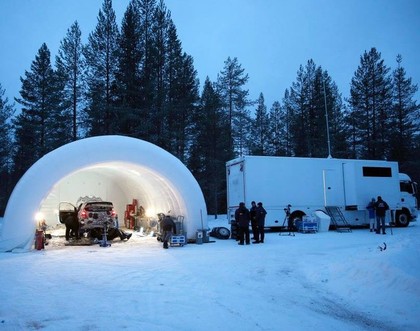 VIDEO: Hyundai Lapzemē aizvada ziemas testus un satiek Gronholmu