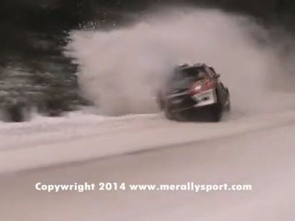 VIDEO: 'Rally Liepāja' dalībnieks Brīns gandrīz avarē Zviedrijas WRC rallijā