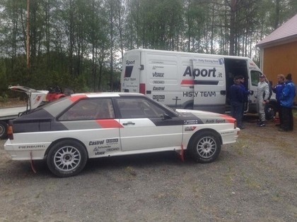 VIDEO: Latvala Somijas mežos testē Audi Quattro