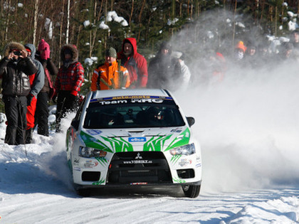 Startē Igaunijas rallijs, uz starta arī A.Neikšāns un pieredzējis WRC pilots 