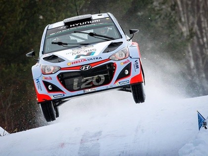 Zviedrijas WRC rallijā fantastiskas cīņas un trešā līderu maiņa
