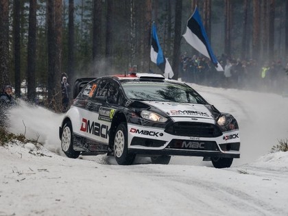 Rallijam 'Sarma' piesakās igaunis Gross ar 'Ford Fiesta WRC'