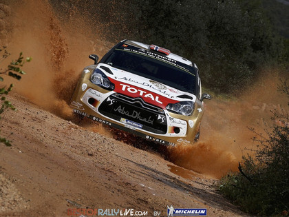 Lietus beidzot norimst, Portugāles WRC treniņi sākas ar pārsteigumu (VIDEO)