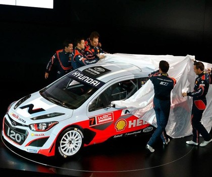 Hyundai WRC rallija komanda nosauc sastāvu un prezentē jauno auto (FOTO) 