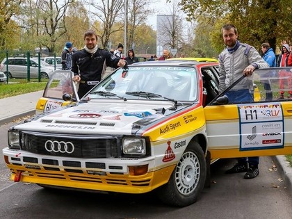 Brāļi Ivars un Andris Velmes ar 'Audi Quattro' startēs Maskavas rallija šovā