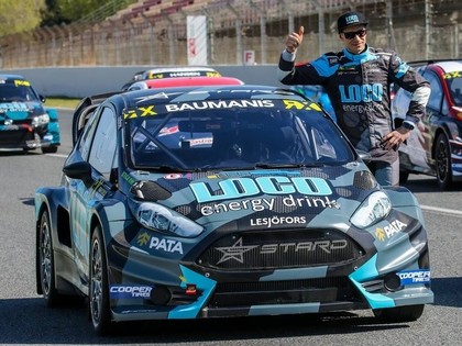 Jānis Baumanis Portugāles RX posmu sāks vienā braucienā ar WRC čempioniem