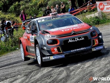Korsikas WRC rallija vadībā Mīke, Hanninenam un Tanakam neveiksmes (VIDEO)