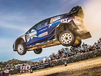 Igaunis Ots Tanaks Sardīnijas rallijā izcīna pirmo WRC uzvaru karjerā