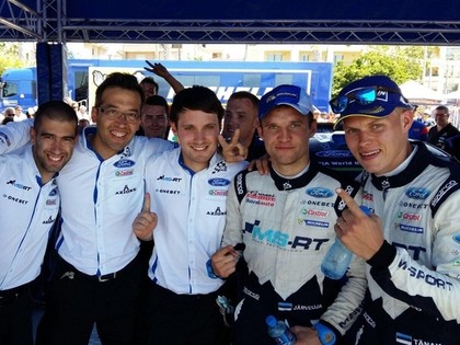 M-Sport komanda izjoko Tanaku Austrālijas WRC rallija noslēdzošajā dienā
