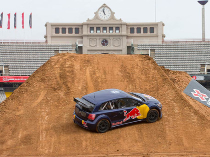 X-Games trešajā posma uz starta divkārtējais WRC čempions Sainss