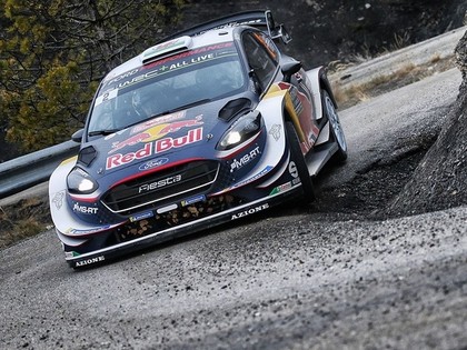 Tanaks Montekarlo WRC rallijā tuvojas Ožjē, Rovanpera savā klasē jau 3.vietā