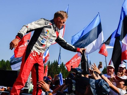 Somijas WRC rallijā uzvaru izcīna Ots Tanaks