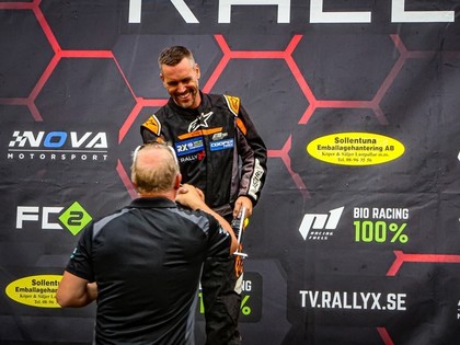 Ronalds Baldiņš kļūst par RallyX vicečempionu Crosscar klasē 