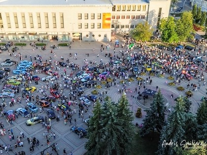 Drifta festivālā Daugavpilī uz starta 139 dalībnieki