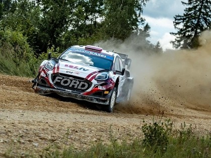 Sesks/Francis 'Tet Rally Latvia' treniņos uzrāda 4.ātrāko laiku