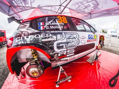 Jaunais 'C3 R5' Korsikas WRC treniņos debitē ar pārliecinoši ātrāko laiku