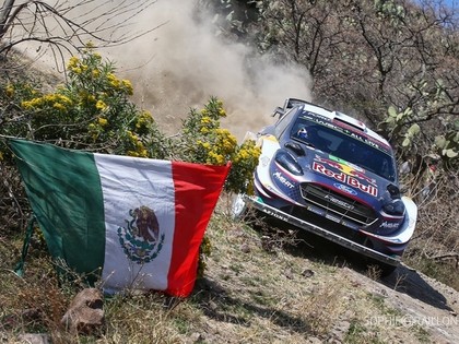Meksikas WRC Shakedown posmā ātrākais Mīke, Lēbs desmitais