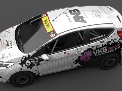 ANB autosports realizē publiskā finansējuma piesaistes projektu un turpmāk startēs ar Ford Fiesta R2