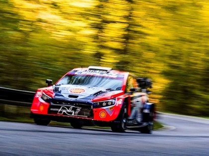 Tanaks ātrākais Centrāleiropas WRC treniņos