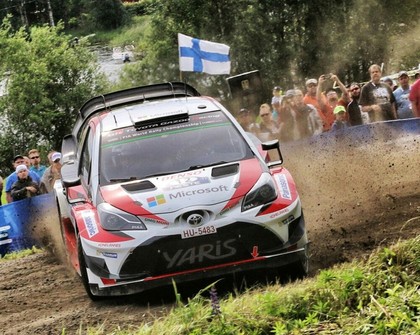 'Rally Liepāja' uzvarētājs Lapi uzvar Somijas WRC rallijā