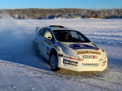 3. RallyX on Ice posmā Baumanim un Nitišam pretim stāsies rallija leģenda Gronholms