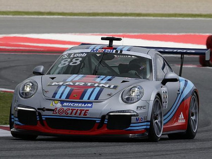 Lēbam Porsche 911 GT3 Supercup kausā vien 11. vieta (VIDEO)