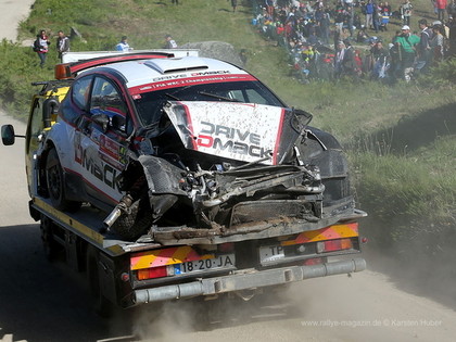 Portugāles WRC uzvar Latvala, Ketomā pēc tramplīna piedzīvo avāriju (VIDEO)