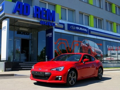 Sportiskais Subaru BRZ ir ieradies Latvijā