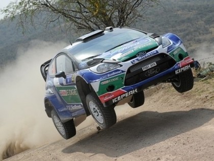 Meksikas WRC rallija iesākumā ātrākais P.Solbergs (VIDEO)