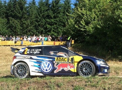  Vācijas WRC rallija treniņos ātrākais Latvala