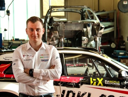 Reinis Nitišs šāgada pasaules rallijkrosa čempionātā startēs ar 'Seat' automašīnu
