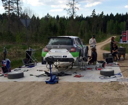 Viens no ātrākajiem jaunajiem somu rallistiem Portugāles WRC posmam gatavojas Latvijā