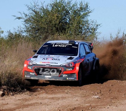 Argentīnas WRC ralliju ar ātrāko laiku iesāk Sordo un Ožjē; VW cer uz jaunu rekordu