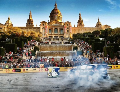 Spānijas WRC treniņos ātrākais Padons, Mīke izklaidē skatītājus (VIDEO)